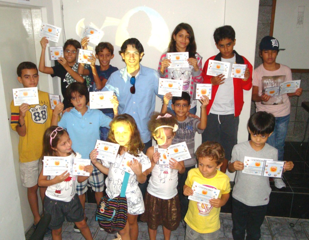 Minicurso - ABC da Astronomia para Crianças Data: 23/02/2013