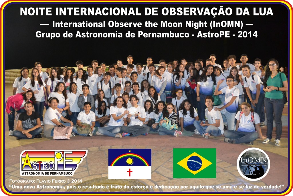 Noite Internacional de Observação da Lua - AstroPE - 2014