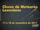 Chuva de meteoros Leonídeos – 17 e 18 de novembro de 2017.
