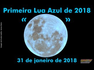 Primeira Lua Azul de 2018 acontece em 31 de janeiro!