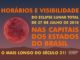 Horários do Eclipse Lunar Total de 27 de julho de 2018 nas capitais dos estados do Brasil! Conheça sobre esse grande evento astronômico e descubra os fenômenos que também acontecerão na mesma noite do eclipse lunar.