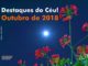 Destaques do Céu! – Outubro de 2018 - AstroPE.