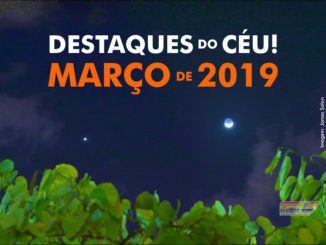 Destaques do Céu! – Março de 2019 - AstroPE.