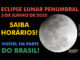 Eclipse Lunar Penumbral de 5 de junho de 2020.
