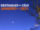 Destaques do Céu! – Janeiro de 2021 - AstroPE.