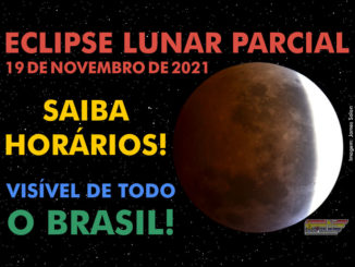 Eclipse Lunar Parcial de 19 de novembro de 2021.